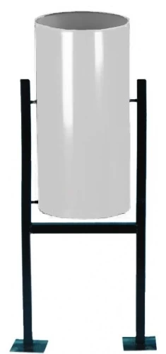 Урна уличная Титан УК-2 (белая)